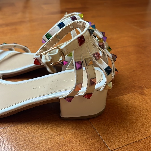 White Studded Sandal! - Picture 7 of 7